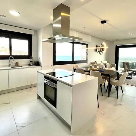 Mediterranean Sunset Cliffs Apartment Benidorm