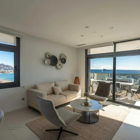 Mediterranean Sunset Cliffs Benidorm