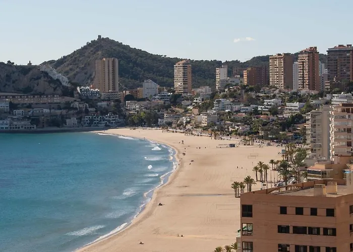 Mediterranean Sunset Cliffs Benidorm