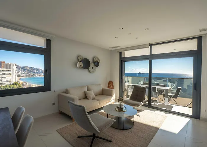 Mediterranean Sunset Cliffs Benidorm